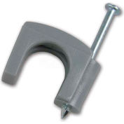 Gardner Bender PSG-15 Coax Staple, 7/16", Gray - 15 pk.