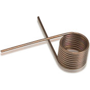 Ressort de torsion de 270° - 1,66" bobine ø - 0,135" fil ø - plaie droite - fil musique