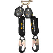 Guardian® CR5 Self-Retracting Lifeline, Twin-Leg, HMPE Webbing, Aluminium Snap Hook, 6'L