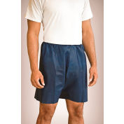 Graham Medical® Medishorts® Exam Shorts, Nonwoven, Pediatric, Blue, Pack of 50