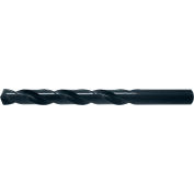 Chicago-Latrobe 150ASP 1.50mm HSS Heavy-Duty Steam Oxide 135 Point Point Jobber Length Drill - Pkg Qty 12