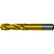 Chicago-Latrobe 159-TN 27/64 HSS Robuste TiN 135 Split Point Screw Machine Drill, qté par paquet : 6