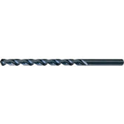 Chicago-Latrobe 120X 3/32 8In OAL HSS Heavy-Duty Steam Oxide 118 K-Notched Point Extra Long Drill