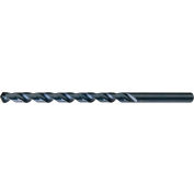 Chicago-Latrobe 120X 1/4-E 8In OAL HSS Heavy-Duty Steam Oxide 118 K-Notched Point Extra Long Drill