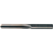 Chicago-Latrobe 769 #2 Solid Carbide Heavy-Duty Bright 140 4-Facet Point Straight Flute Drill