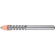 Cle-Line 1822 3/8 HSS Heavy-Duty Bright Glass and Tile Carbide-Tipped Drill