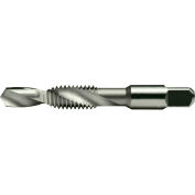 Cle-Line 0450 1/2-20UNF 2-Flute Bright Combination Tap and Drill, qté par paquet : 3
