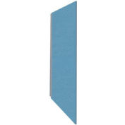 ASI Global Partitions Polymer Partition Panel w/o Brackets - 57-1/2"W Blue
