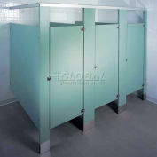 ASI Global Partitions aluminium caisson w / vis pour plastique stratifié - 65"