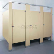 ASI Global Partitions Aluminum Headrail w/ Screws for Steel Partitions - 98"
