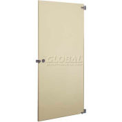 ASI Global Partitions Steel Inward Swing Partition Door w/ Hardware - 24"W Black