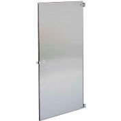 ASI Global Partitions Stainless Steel Outward Swing Partition Door - 24" Satin