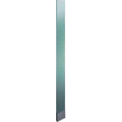 ASI Global répartit en plastique pilastre stratifié w / chaussure - 24" W x 82" H amande