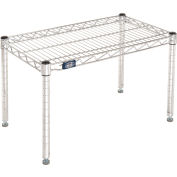 Nexel® Chrome Wire Dunnage Rack - 24"W x 14"D x 14"H