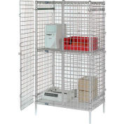 Nexel® Poly-Z-Brite®, Étagères de sécurité, 48"L x 24"P x 66"H
