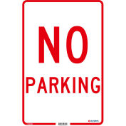 Global Industrial™ No Parking, 18x12, 0,04 Aluminium