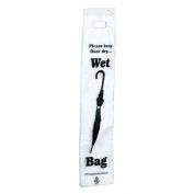 Wet Umbrella Holder Poly Bag, 7"W x 31"L, 3 Mil, 1000/Pack