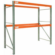 Global Industrial™ Tear Drop Pallet Rack Starter 96"W X 36"D X 96"H