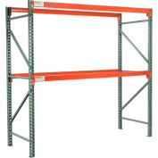 Global Industrial™ Tear Drop Pallet Rack Starter 96"W X 48"D X 96"H