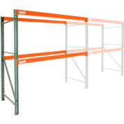 Global Industrial™ Tear Drop Pallet Rack Add-On 108"W X 48"D X 120"h