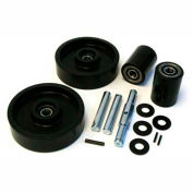 Complete Wheel Kit for Manual Pallet Jack GWK-4YX96-CK - Fits Dayton Model # 4YX96