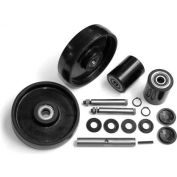 Complete Wheel Kit for Manual Pallet Jack GWK-L50-CK - Fits Lift-Rite (Big Joe) Model # L-50