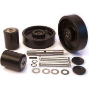 Complete Wheel Kit for Manual Pallet Jack GWK-LCR-CK - Fits Lift Rite Model # Titan Series