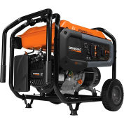 Generac® Portable Generator W/Recoil Start, Gasoline, 6500 Rated Watts
