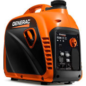 Generac® Portable Inverter Generator W/ Recoil Start, Gasoline, 2500 Watts