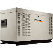 Generac RG03624ANAX, 36kW, monophasé, boîtier en aluminium de générateur, NG/LP, à refroidissement liquide