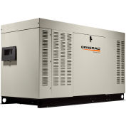 Generac RG06024AVAX, 60kW, monophasé, boîtier en aluminium de générateur, LP, à refroidissement liquide