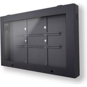 Indoor/Outdoor LCD Guardian TV Enclosure for 37"-49" Monitors, Noir