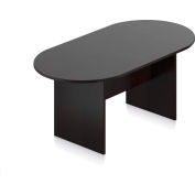 Offices To Go™ Conference Table - Racetrack - 71"L x 36"W - Espresso