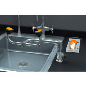 Guardian Equipment Deck Mount 90° Swivel Eye Washes, Left Hand Mounting, G1806LH