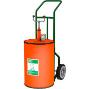 Guardian Portable Eyewash & Drench Hose Unit W/ Hand Truck, Heated, 15 Gal