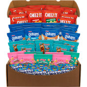 Boîte de collations pour écoliers Snack Box Pros, saveurs assorties, 60 unités