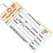 Global Industrial 2 Part Carbonless Inv. Tag 4000-4499, Pre Wired#8 6-1/4"L x 3-1/8"W, 500/pk