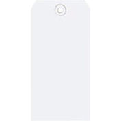 Shipping Tags, #8, 6-1/4"L x 3-1/8"W, White, 1000/Pack