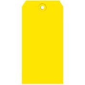 Global Industrial™ Shipping Tag #7, 5-3/4"L x 2-7/8"W, Yellow, 1000/Pack