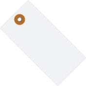 Tyvek® Étiquettes d’expédition, #6, 5-1/4"L x 2-5/8"W, Blanc, 1000/Pack