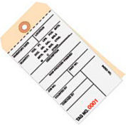 Global Industrial 2 Part Carbonless Inv. Tag 6500-6999, #8 6-1/4"L x 3-1/8"W, 500/Pk