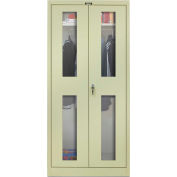 Hallowell 835W24SVA-PT 800 série sécurité-vue armoire garde-robe, 36 x 24 x 78 parchemin, assemblés