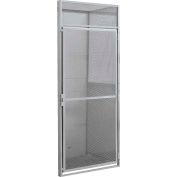 Hallowell BSL363690-R-1A-HG Bulk Tenant Storage Locker Single Tier Add-On 36x36x90 - Dark Gray