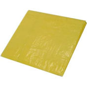 10' x 60' utilitaires légers 3,3 oz Tarp, haute visibilité jaune - Y10x60