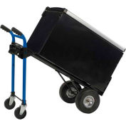 Harper™ DTCK1935P 4-in-1 Convertible Heavy Duty Hand Truck - Pneumatic Wheels - 900 Lb. Cap