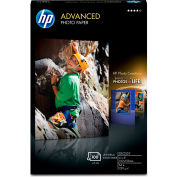 HP® Advanced Photo Paper - 10,5 mil - 4 "x 6" - blanc brillant - 100 feuilles/paquet