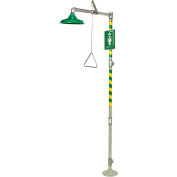 Haws®, 8100, Floor Mounted Drench Shower AXION® MSR ABS Plastic Shower Head
