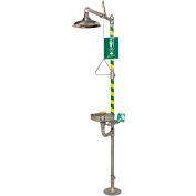 Haws® AXION® MSR, 8330, Combo Corrosion Resistant Shower and Eye/Face Wash, SS