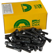 1/4-20 x 2-1/2" Socket Cap Screw - Steel - Black Oxide - UNC - Pkg of 100 - USA - Holo-Krome 72112