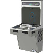 Halsey Taylor Bi-Level HydroBoost Water Refilling Station, Light Gray, HTHB-HAC8BLPV-NF